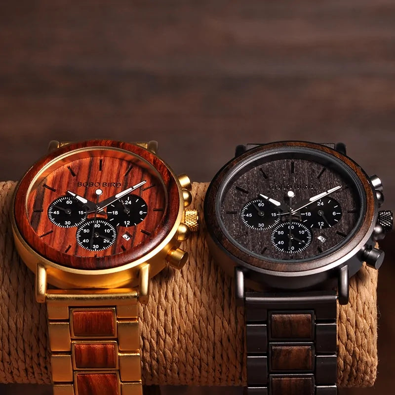 Wooden Men's Wristwatch