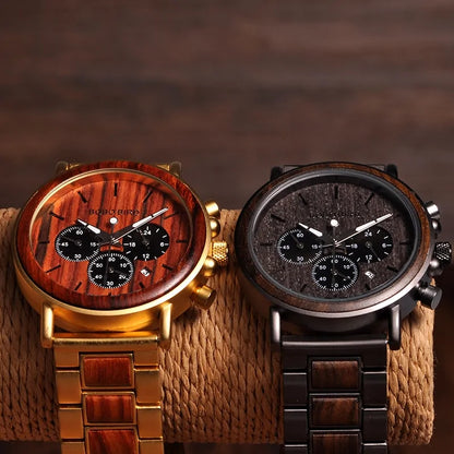 Wooden Men's Wristwatch