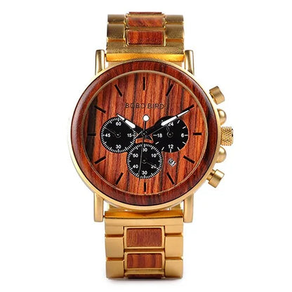 Wooden Men's Wristwatch