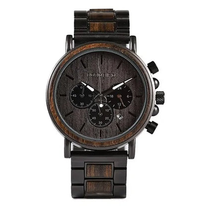 Wooden Men's Wristwatch