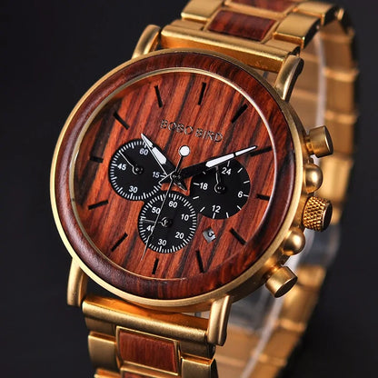 Wooden Men's Wristwatch