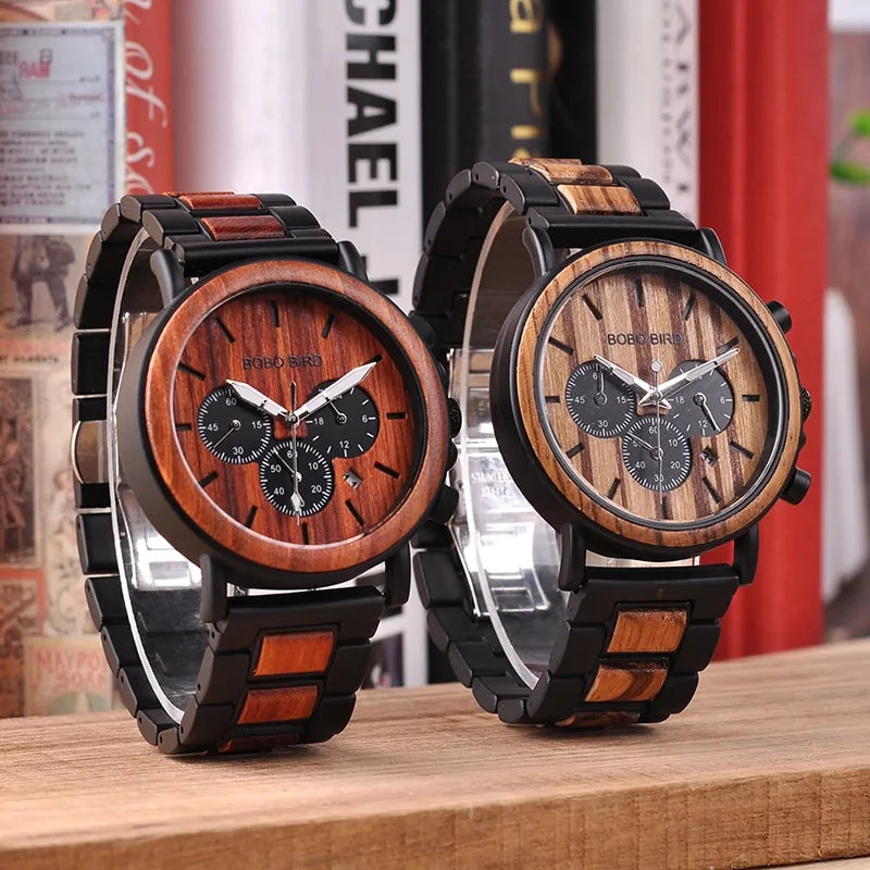 Wooden Men's Wristwatch