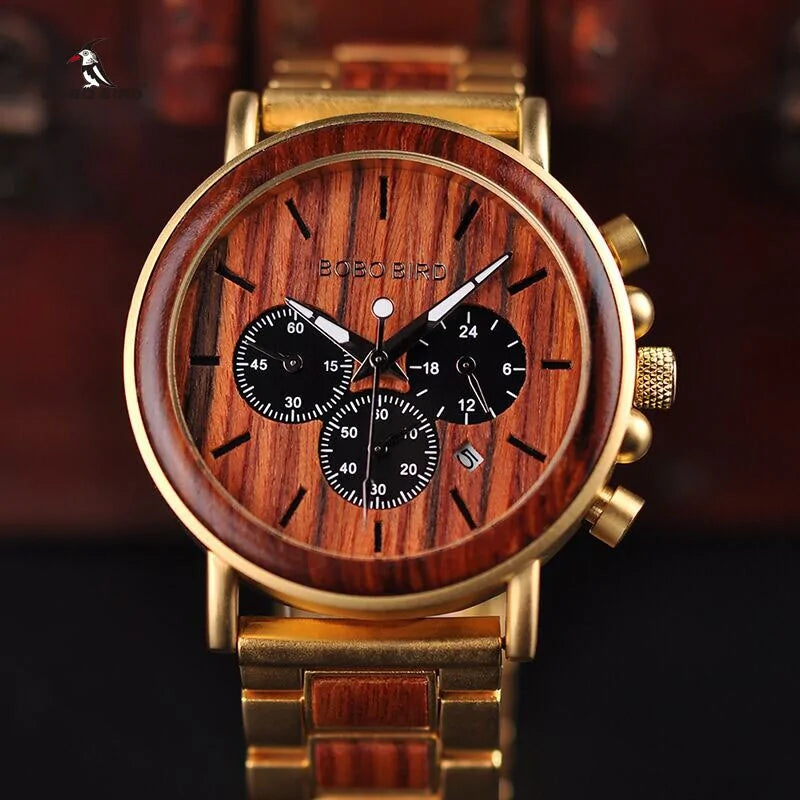 Wooden Men's Wristwatch