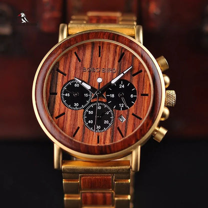 Wooden Men's Wristwatch