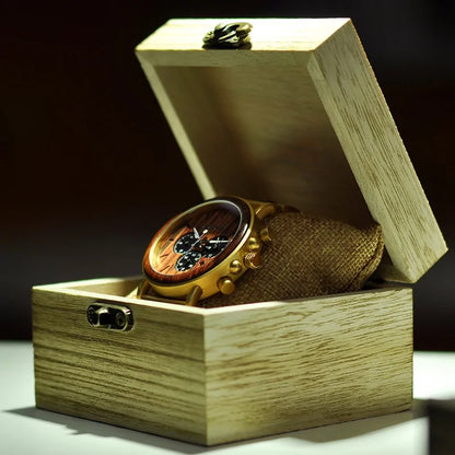 Wooden Men's Wristwatch